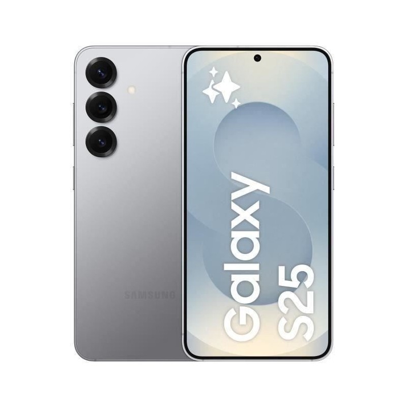 SAMSUNG Galaxy S25 AI Smartphone 512 Go Gris SAMSUNG Galaxy S25 AI Smartphone 512 Go Gris