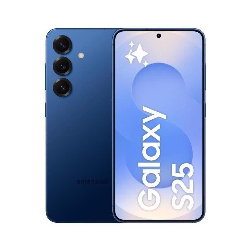 SAMSUNG Galaxy S25 AI Smartphone 128 Go Bleu nuit SAMSUNG Galaxy S25 AI Smartphone 128 Go Bleu nuit