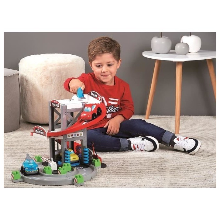 Garage - ECOIFFIER - Garage Abrick - Deux voitures - Dépanneuse - Jouet pour enfant Garage - ECOIFFIER - Garage Abrick - Deux voitures - Dépanneuse - Jouet pour enfant
