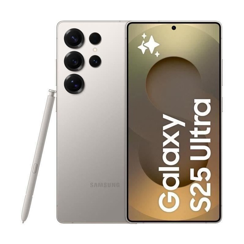 SAMSUNG Galaxy S25 Ultra AI Smartphone 256 Go Gris Titane SAMSUNG Galaxy S25 Ultra AI Smartphone 256 Go Gris Titane