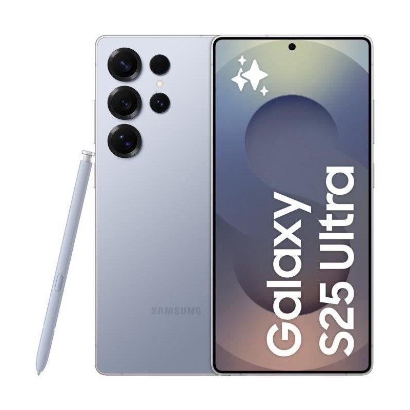 SAMSUNG Galaxy S25 Ultra AI Smartphone 512 Go Bleu Titane SAMSUNG Galaxy S25 Ultra AI Smartphone 512 Go Bleu Titane