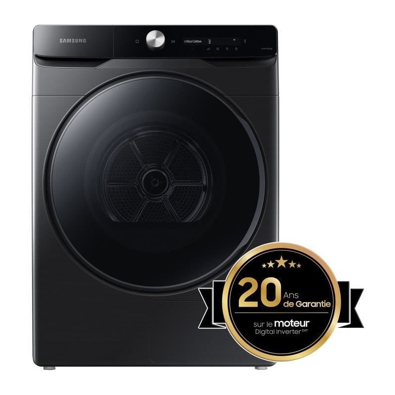 Seche-linge pompe a chaleur SAMSUNG DV16T8520BV - 16 kg - Digital Inve Seche-linge pompe a chaleur SAMSUNG DV16T8520BV - 16 kg - Digital Inve