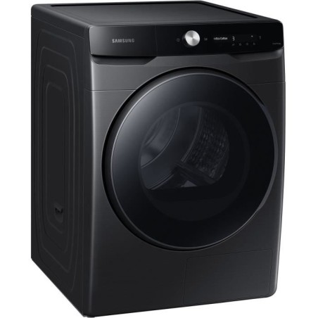 Seche-linge pompe a chaleur SAMSUNG DV16T8520BV - 16 kg - Digital Inverter - L84,4cm - Optimal Dry - Noir