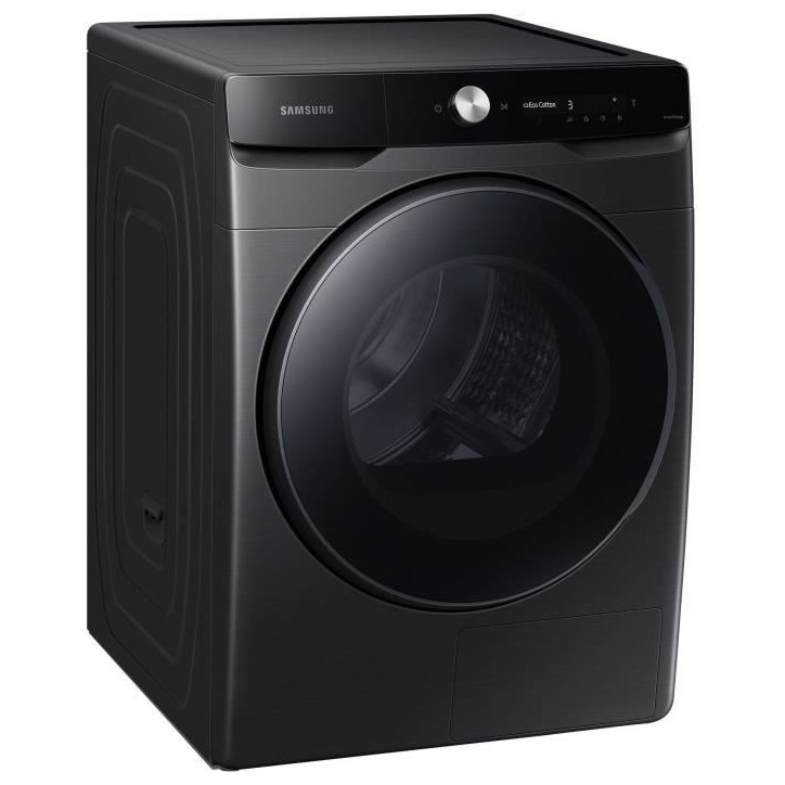 Seche-linge pompe a chaleur SAMSUNG DV16T8520BV - 16 kg - Digital Inverter - L84,4cm - Optimal Dry - Noir Seche-linge pompe a chaleur SAMSUNG DV16T8520BV - 16 kg - Digital Inverter - L84,4cm - Optimal Dry - Noir