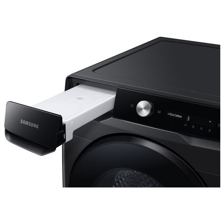 Seche-linge pompe a chaleur SAMSUNG DV16T8520BV - 16 kg - Digital Inverter - L84,4cm - Optimal Dry - Noir Seche-linge pompe a chaleur SAMSUNG DV16T8520BV - 16 kg - Digital Inverter - L84,4cm - Optimal Dry - Noir