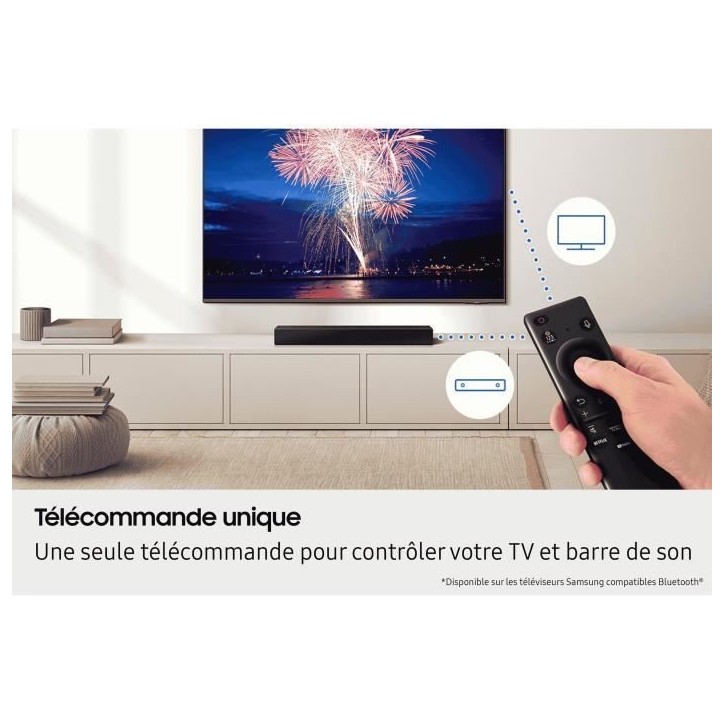 SAMSUNG HW-B410F - Barre de son Series 2.0ch - Bluetooth - HDMI SAMSUNG HW-B410F - Barre de son Series 2.0ch - Bluetooth - HDMI