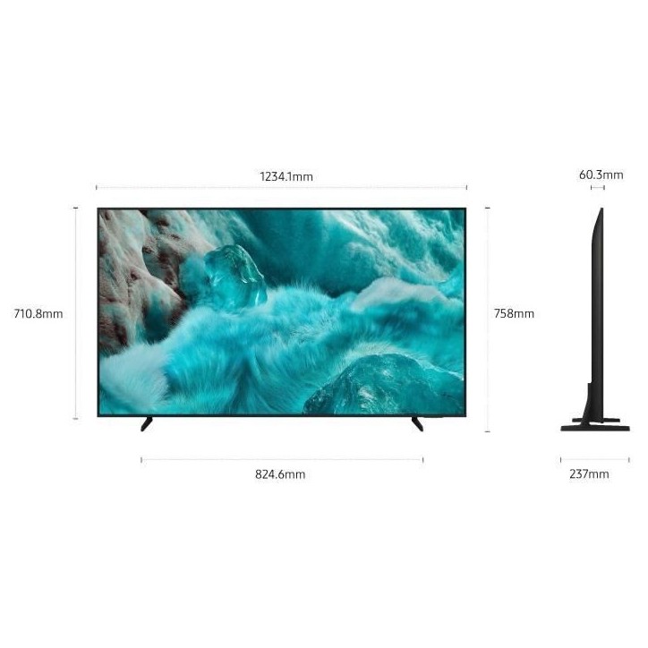 Samsung 55Q7F - TV QLED 55 (140 cm) - 4K UHD 3840x2160 - HDR10+ - Smart TV - Gaming Hub - 3xHDMI - WiFi Samsung 55Q7F - TV QLED 55 (140 cm) - 4K UHD 3840x2160 - HDR10+ - Smart TV - Gaming Hub - 3xHDMI - WiFi