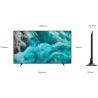 Samsung 55Q7F - TV QLED 55 (140 cm) - 4K UHD 3840x2160 - HDR10+ - Smar