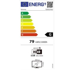 Samsung 55Q7F - TV QLED 55 (140 cm) - 4K UHD 3840x2160 - HDR10+ - Smar