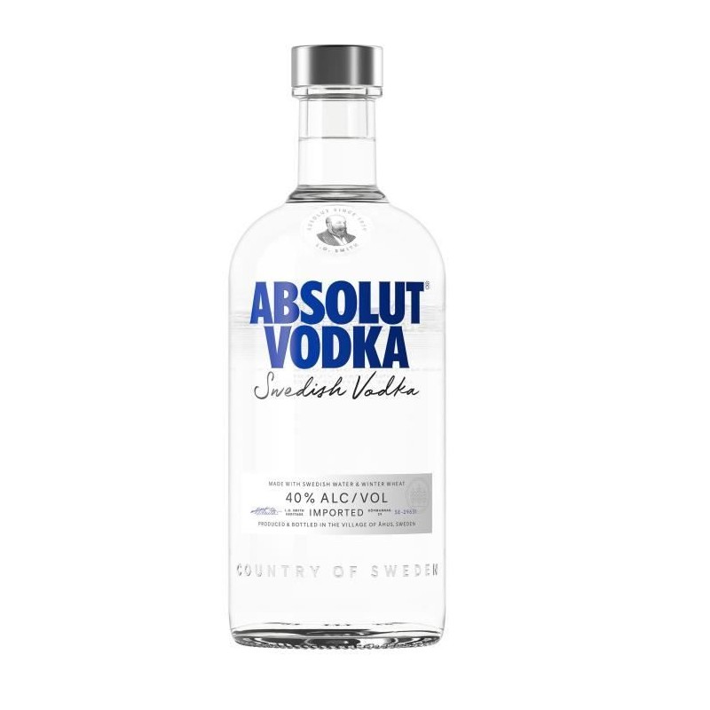 Absolut - Original Vodka Suédoise - 40,0% Vol. - 70cl Absolut - Original Vodka Suédoise - 40,0% Vol. - 70cl
