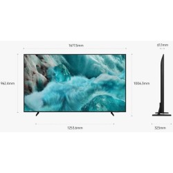 Samsung 75Q7F - TV QLED 75 (190 cm) - 4K UHD 3840x2160 - HDR10+ - Smar