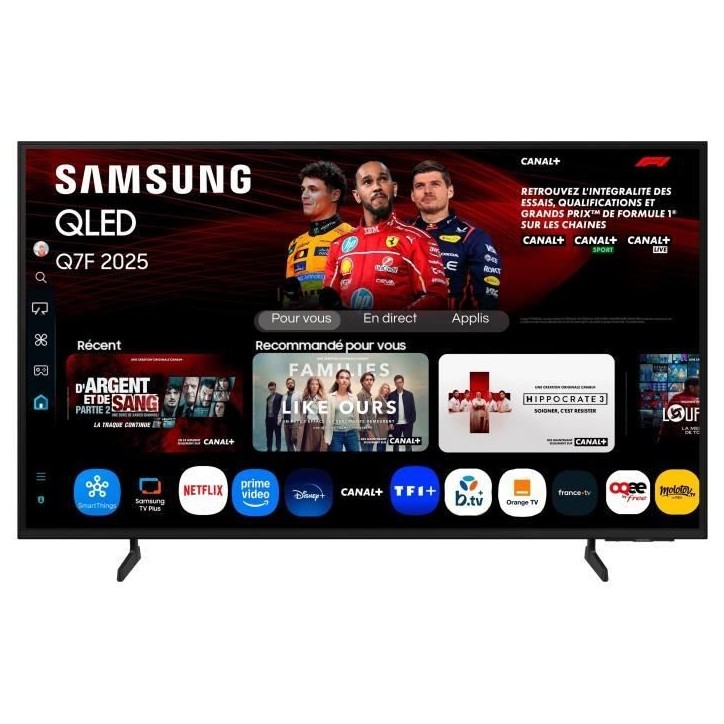 Samsung 65Q7F - TV QLED 65 (165 cm) - 4K UHD 3840x2160 - HDR10+ - Smart TV - Gaming Hub - 3xHDMI - WiFi Samsung 65Q7F - TV QLED 65 (165 cm) - 4K UHD 3840x2160 - HDR10+ - Smart TV - Gaming Hub - 3xHDMI - WiFi