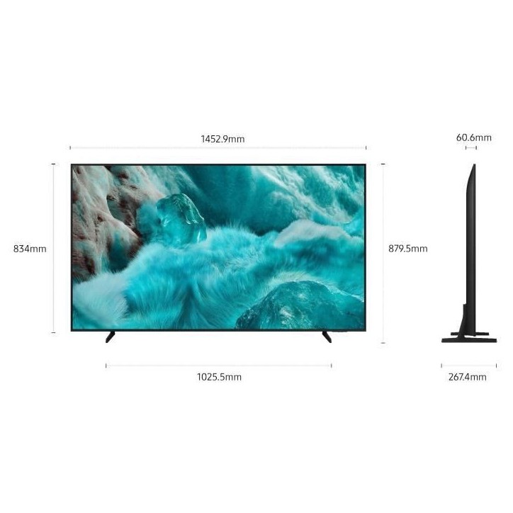Samsung 65Q7F - TV QLED 65 (165 cm) - 4K UHD 3840x2160 - HDR10+ - Smart TV - Gaming Hub - 3xHDMI - WiFi Samsung 65Q7F - TV QLED 65 (165 cm) - 4K UHD 3840x2160 - HDR10+ - Smart TV - Gaming Hub - 3xHDMI - WiFi