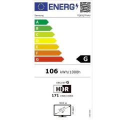 Samsung 65Q7F - TV QLED 65 (165 cm) - 4K UHD 3840x2160 - HDR10+ - Smar