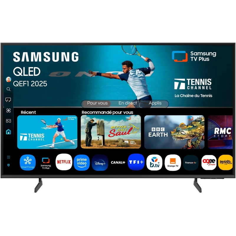 Samsung 75QEF1 - TV QLED 75 (190 cm) - 4K UHD 3840x2160 - HDR10+ - Sma Samsung 75QEF1 - TV QLED 75 (190 cm) - 4K UHD 3840x2160 - HDR10+ - Sma