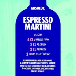 Absolut - Original Vodka Suédoise - 40,0% Vol. - 70cl