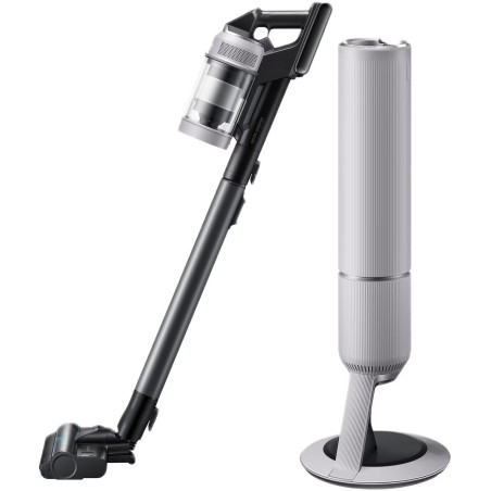 Aspirateur Balai sans fil - SAMSUNG BESPOKE AI Jet lite pet VS80F28ELP - 770 W - 280 AW - 60 min - 0,5 L - 86 dB - Gris