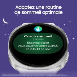 Samsung Galaxy Watch8 Montre connectée Bluetooth 40mm Silver