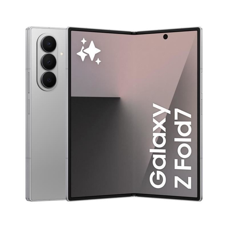 Samsung Galaxy Z Fold7 5G Smartphone 256 Go Gris Samsung Galaxy Z Fold7 5G Smartphone 256 Go Gris