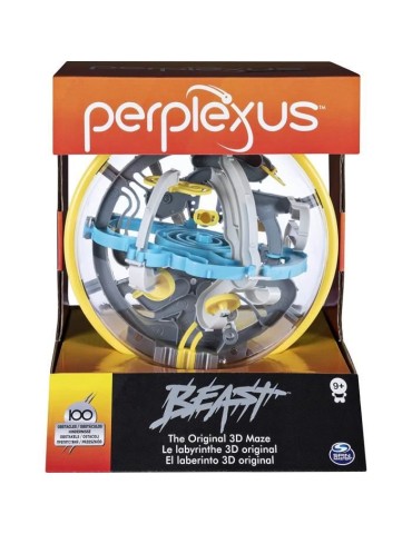 Perplexus - SPIN MASTER - Beast Original - Labyrinthe 3D avec 100 défis - Multicolore