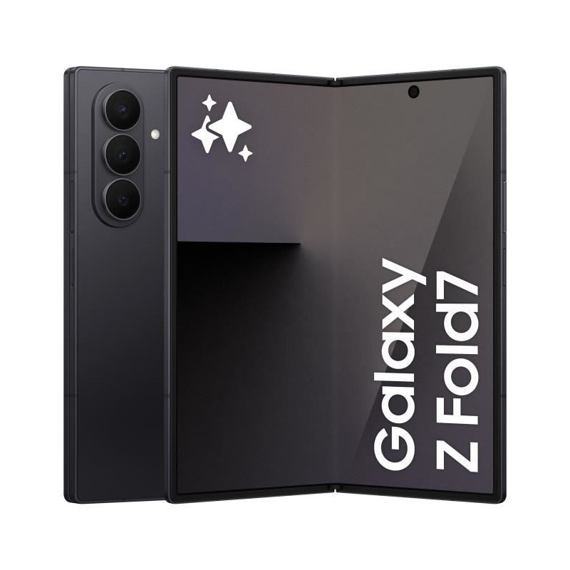 Samsung Galaxy Z Fold7 5G Smartphone 256 Go Noir Absolu Samsung Galaxy Z Fold7 5G Smartphone 256 Go Noir Absolu