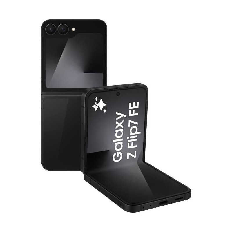 Samsung Galaxy Z Flip7 FE 5G Smartphone 128 Go Noir Samsung Galaxy Z Flip7 FE 5G Smartphone 128 Go Noir