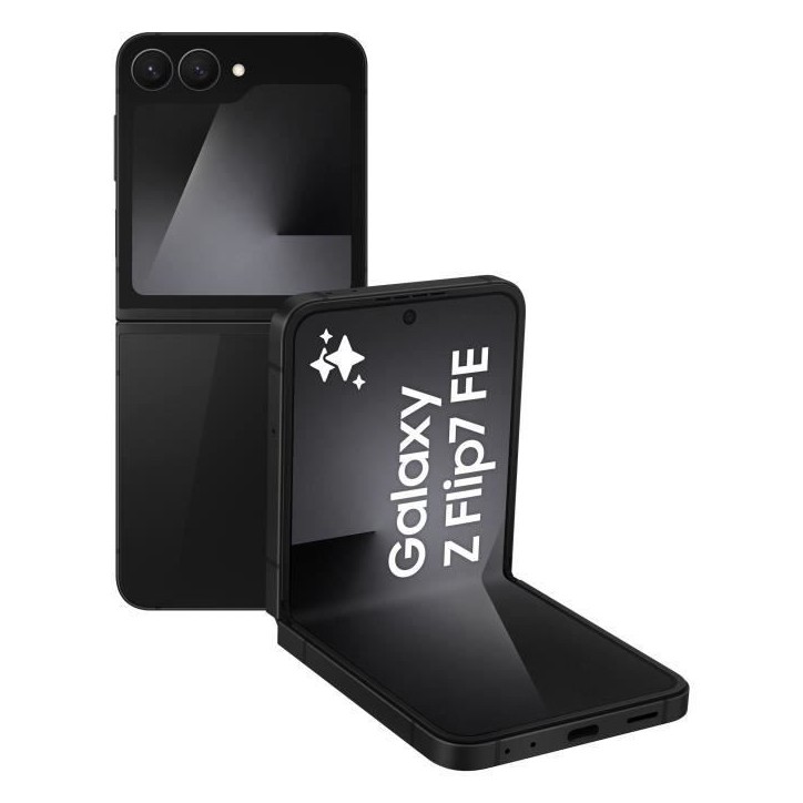Samsung Galaxy Z Flip7 FE 5G Smartphone 128 Go Noir