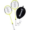 Set de badminton - NASSAU - Neon - 2 joueurs