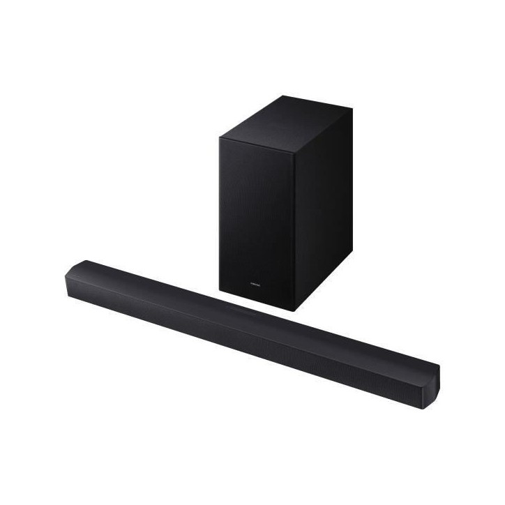 SAMSUNG HW-B66CF - Barre de son Series 3.1ch - Caisson sans fil 6,5'' - HP Central - Adaptative Sound Lite