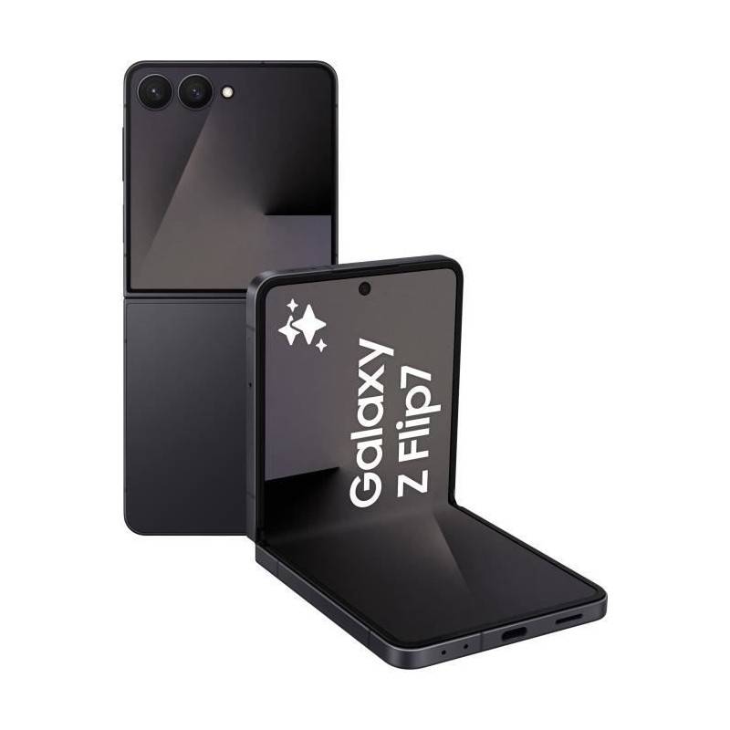 Samsung Galaxy Z Flip7 5G Smartphone 512 Go Noir Absolu Samsung Galaxy Z Flip7 5G Smartphone 512 Go Noir Absolu