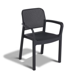 Lot de 6 fauteuils de jardin - Allibert by KETER - SAMANNA - En résin