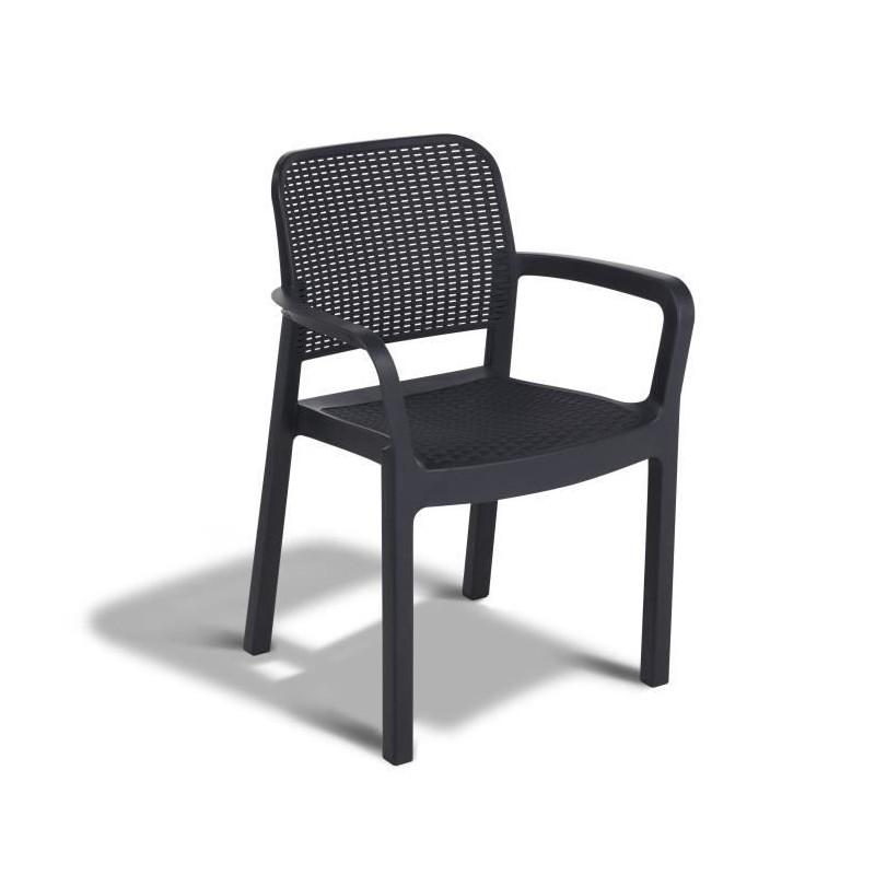 Lot de 6 fauteuils de jardin - Allibert by KETER - SAMANNA - En résin Lot de 6 fauteuils de jardin - Allibert by KETER - SAMANNA - En résin