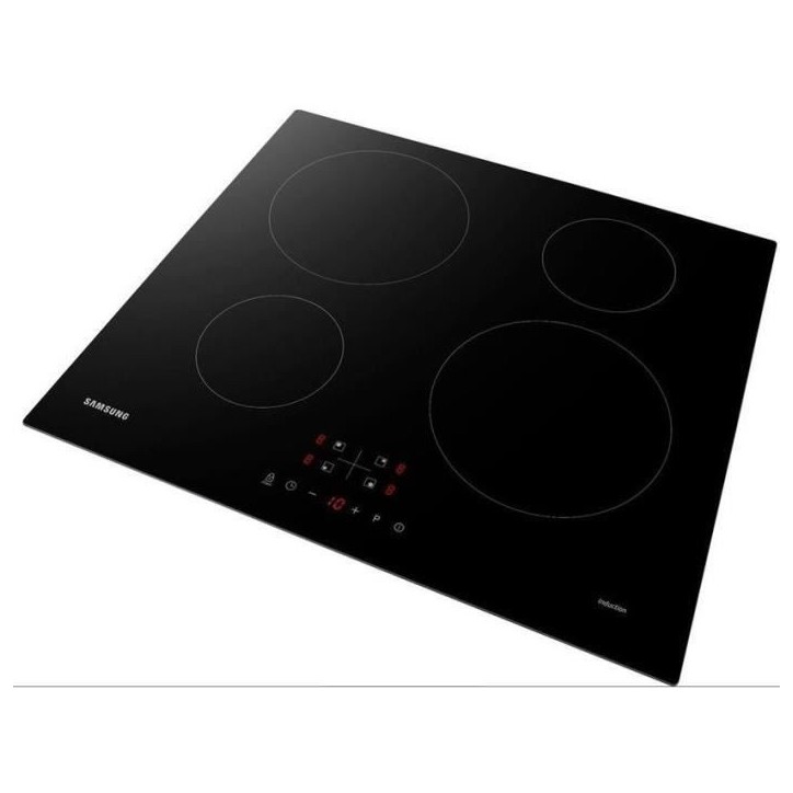 Table de cuisson induction SAMSUNG - 4 zones - L59 x P57 cm - NZ64M3NM1BB/UR Table de cuisson induction SAMSUNG - 4 zones - L59 x P57 cm - NZ64M3NM1BB/UR