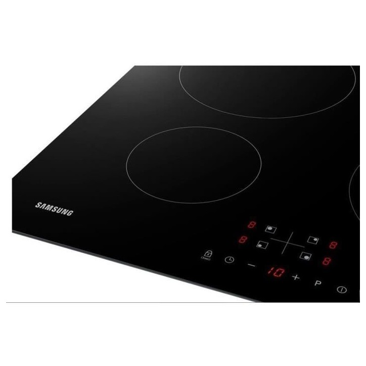 Table de cuisson induction SAMSUNG - 4 zones - L59 x P57 cm - NZ64M3NM1BB/UR Table de cuisson induction SAMSUNG - 4 zones - L59 x P57 cm - NZ64M3NM1BB/UR