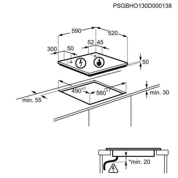Table de cuisson induction SAMSUNG - 4 zones - L59 x P57 cm - NZ64M3NM1BB/UR Table de cuisson induction SAMSUNG - 4 zones - L59 x P57 cm - NZ64M3NM1BB/UR