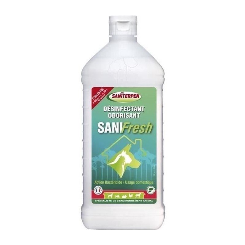 SANITERPEN SANIfresh - Désinfectant odorisant concentré pour les sol SANITERPEN SANIfresh - Désinfectant odorisant concentré pour les sol