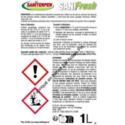 SANITERPEN SANIfresh - Désinfectant odorisant concentré pour les sol