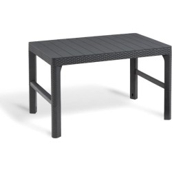 Salon de jardin avec table basse 2 en 1 - en résine - Allibert by KET