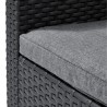 Fauteuil de jardin avec coussin - en résine - Allibert by KETER - San