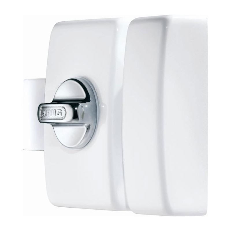 Verrou - ABUS - V83 CB 45 W EK - Coffre blanc, gâche en acier, pene e