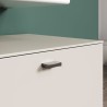 Salle de bain complete - Coloris Cachemire - L180 x H186 x P42 cm - Co