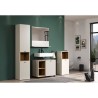 Salle de bain complete - Coloris Cachemire - L180 x H186 x P42 cm - Co