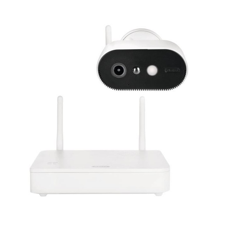 Set pour caméra de surveillance - ABUS - PPIC91000 - 1920 x 1080 pixels - Vision nocturne - 130° champ de vision