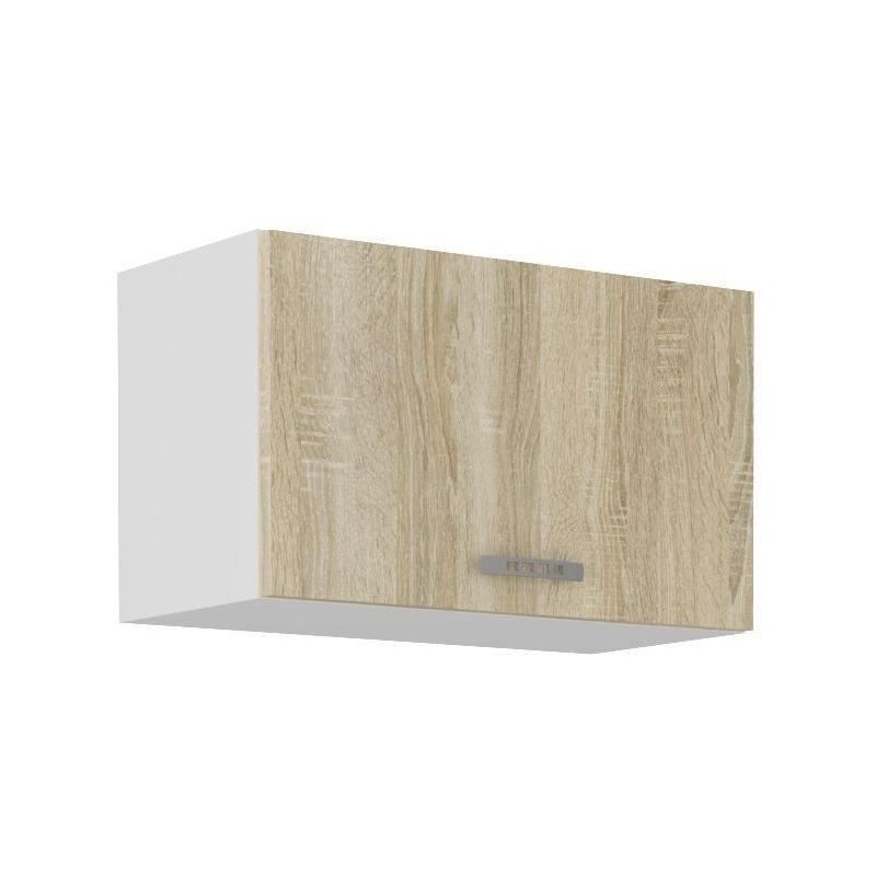 SARA Meuble hotte - Décor chene sonoma - L60 x P31 x H71,5 cm SARA Meuble hotte - Décor chene sonoma - L60 x P31 x H71,5 cm