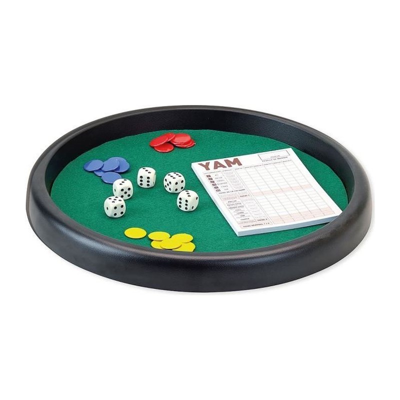 JEUJURA - 8154 - PISTE DE DES - YAM - 421 - DIAMETRE 31 CM JEUJURA - 8154 - PISTE DE DES - YAM - 421 - DIAMETRE 31 CM