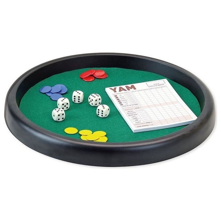 JEUJURA - 8154 - PISTE DE DES - YAM - 421 - DIAMETRE 31 CM JEUJURA - 8154 - PISTE DE DES - YAM - 421 - DIAMETRE 31 CM