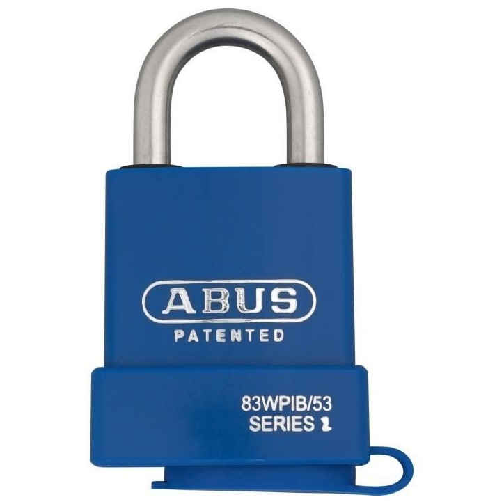 Cadenas résistant aux intempéries - ABUS - 83WPIB/53 Submariner - Anse acier inoxydable - Cylindre interchangeable Cadenas résistant aux intempéries - ABUS - 83WPIB/53 Submariner - Anse acier inoxydable - Cylindre interchangeable
