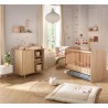 Chambre duo bébé - SAUTHON - Sam Chene doré - Lit bébé 120 x 60 c