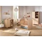 Chambre complete trio bébé - SAUTHON - Sam Chene doré - Lit bébé 120 x 60 cm, commode a langer et armoire Chambre complete trio bébé - SAUTHON - Sam Chene doré - Lit bébé 120 x 60 cm, commode a langer et armoire