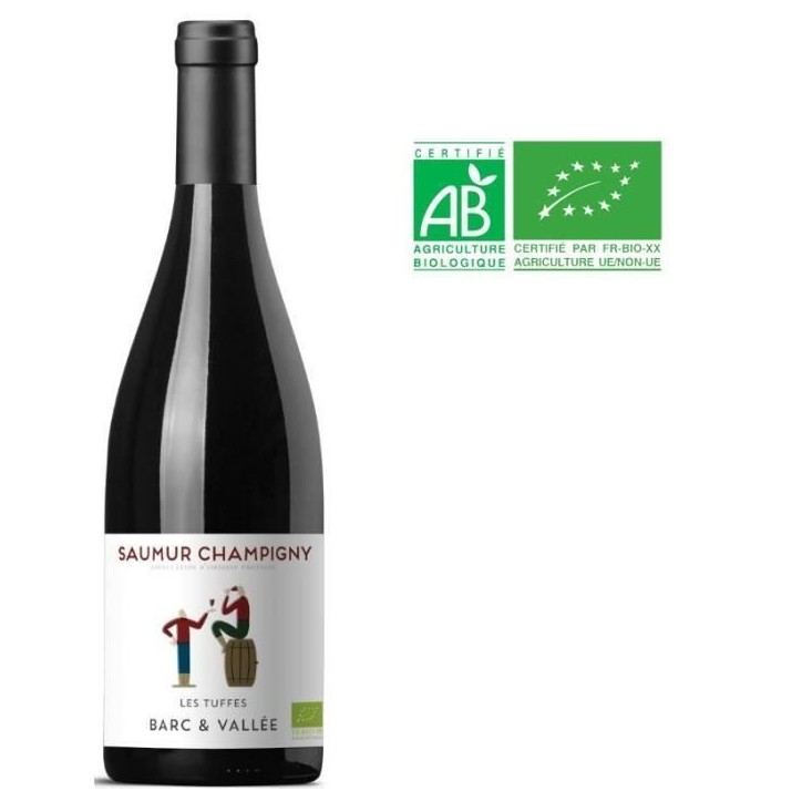 Les Tuffes Barc & Vallée Saumur Champigny - Vin rouge de Loire - Bio 2023